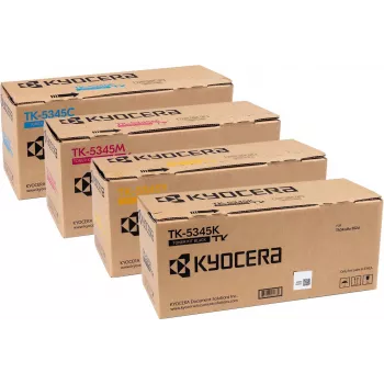 Kyocera original TK-5345 toner set 4-pak crni cijan magenta žuti High Yield za ECOSYS M5526cdw/P5026cdw
