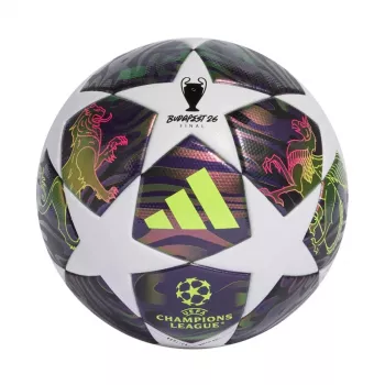 adidas UCL 25/26 Final League nogometna lopta, veličina 5, ljubičasto/bijelo JX9095