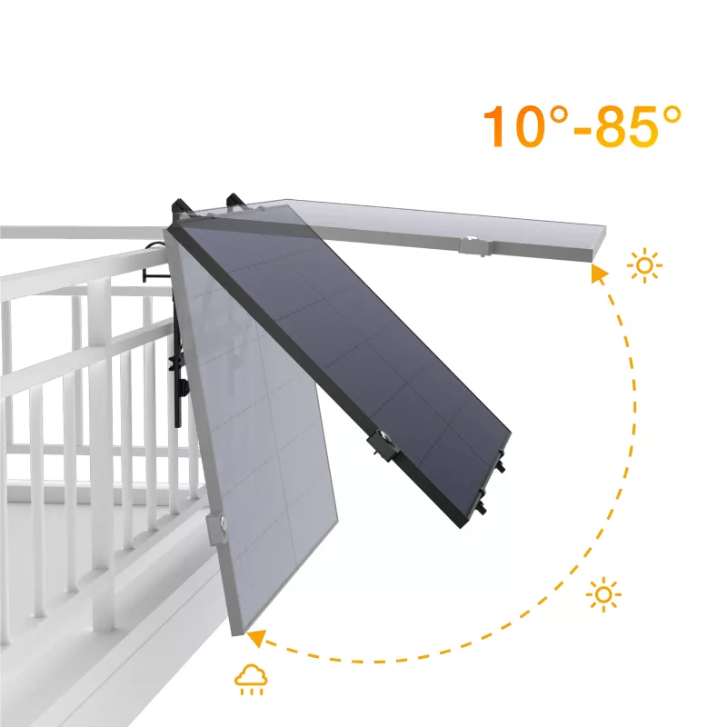 EcoFlow jednoosni solarni tracker