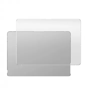 AMAZINGTHING Titan Hardshell Case for MacBook Air 15-inch (M2/M3) - Transparent