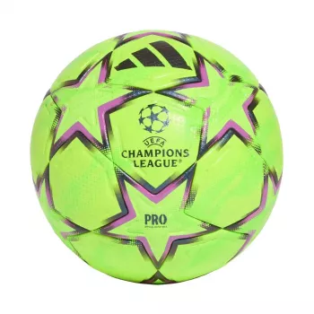 adidas UCL Pro Winter 26/27 League Stage Football Size 5 Green/Black/Pink KE9769