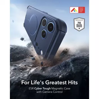 ESR Cyber Tough MagSafe maska za iPhone 17 Pro Max / 18 Pro Max - plava