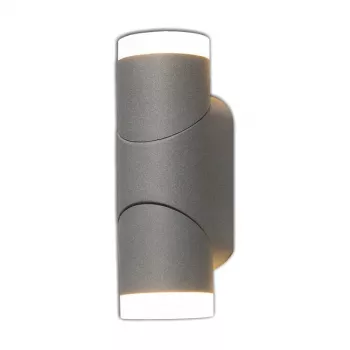 Sano LED zidna svjetiljka sa senzorom, 2x6W, IP65