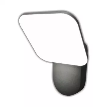 SAGA LED zidna svjetiljka 12W IP65 crna
