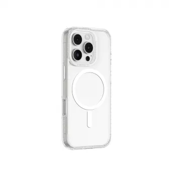 AMAZINGTHING Titan Pro Mag futrola s magnetskim prstenom za iPhone 16 Pro - prozirna