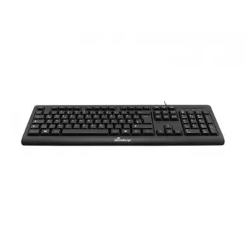 MediaRange MROS109-GR žična USB tipkovnica, QWERTY grčki raspored, crna, 105 tipki, membranska, 1,5 m kabel