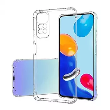 Evelatus Xiaomi Redmi Note 11/11S Military Shockproof silikonska futrola TPU prozirna