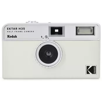 Kodak Ektar H35 Half-Frame 35mm Film Camera - White/Grey