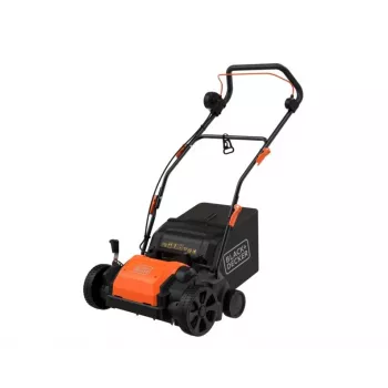 BLACK+DECKER 1200W električni vertikulator i aerifikator 32cm BEOEP320 s košarom od 35L