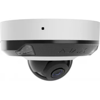 Ajax DomeCam Mini 5MP IP Dome Camera, 2.8mm Lens, White