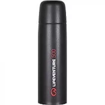 Lifeventure TiV Vacuum Insulated Titanium Flask, 500 ml, Dark Grey