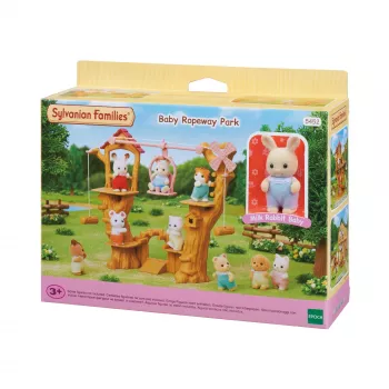 Sylvanian Families Baby set za igru s žičarom i figuricom majmuna