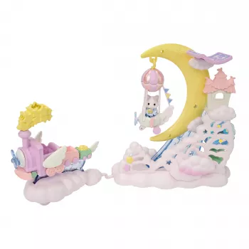 Sylvanian Families čarobni zračni brod s figuricom