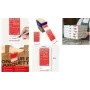 Avery FTSEALR-250 Bon Appetit etikete originalnosti, 40 x 95 mm, crveno/bijelo, trajne, 250 etiketa