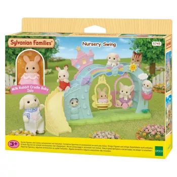 EPOCH Sylvanian Families Adventure Kindergarten ljuljačka s figuricom