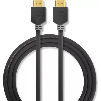 Nedis High Speed HDMI kabel s Ethernetom - 4K@60Hz, ARC, 18 Gbps, 1,00 m, antracit