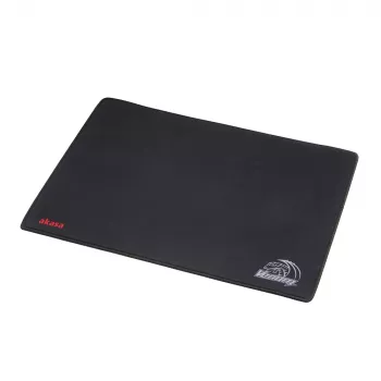 Akasa Venom gaming podloga za miš – mikro-teksturirana površina, protuklizna gumena baza, prošiveni rubovi, debljina 3 mm, crna sa žuto/zelenim detaljima