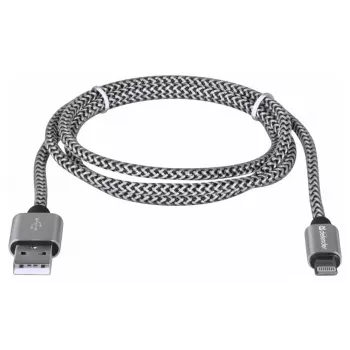 Defender USB-A na Lightning kabel 1,0m 2,1A bijeli