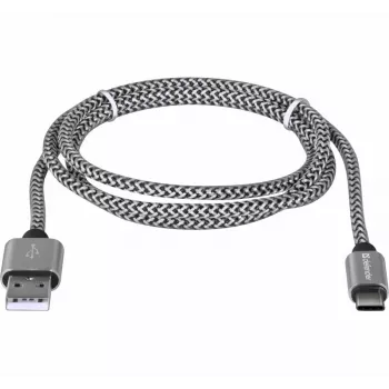 Defender USB-A na USB-C kabel 1,0 m 2,1 A bijeli