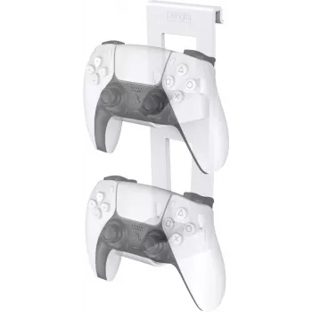 Venom stalak za pohranu PS5 kontrolera - okomiti stalak za 2 DualSense kontrolera, crna ABS plastika, organizator za stol