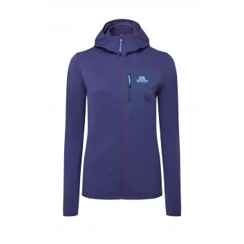 Mountain Equipment Lumiko jakna s kapuljačom za žene Amethyst/Medieval, veličina S