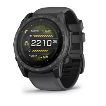 Garmin tactix 8 – 51 mm, AMOLED, Cerakote premaz, Applied Ballistics Ultralight Solver, škriljevac siva