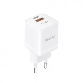 DUDAO A13Pro EU GaN 33W PPS USB-C/USB zidni punjač - bijeli