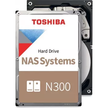 Toshiba N300 NAS tvrdi disk 14TB Bulk 3,5 inch SATA 7200 okr/min 512MB CMR