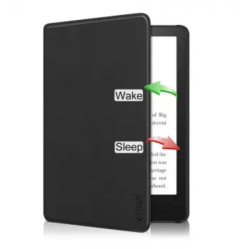 Tech-Protect SmartCase Folio maskica za Kindle Paperwhite 11. generacija / Signature Edition - crna