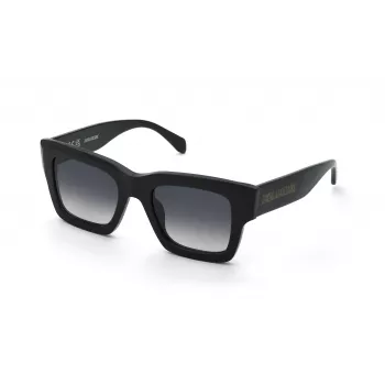 ZADIG & VOLTAIRE ženske sunčane naočale SZV421-500700 - acetatni okvir, polikarbonatne sive leće, UV400 zaštita, 50/21/140 mm