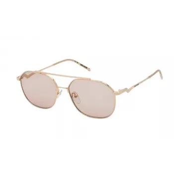 Zadig & Voltaire ženske četvrtaste sunčane naočale SZV377S5608FC smeđa havana 56mm
