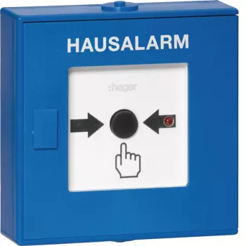 Hager RFM200D bežični gumb za aktiviranje alarma za Beka alarmni sustav, bijeli