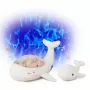 Cloud B Tranquil Whale set za pomoć pri spavanju s projektorom i zvečkom – bijeli