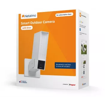 Netatmo Smart Outdoor Camera with Siren NOC-S-W-EC (White)