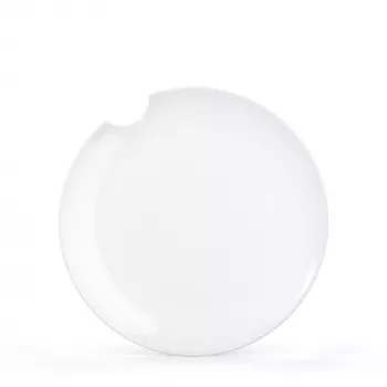FIFTYEIGHT 2 tanjura za jelo s nazubljenim rubom 28 cm, bijela