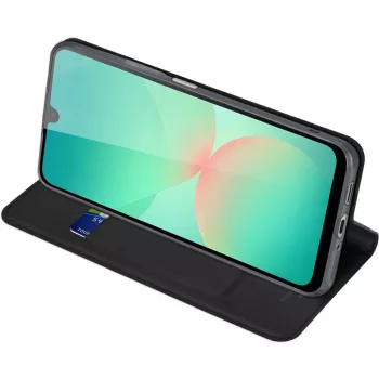 Nevox Vario Series futrola za Samsung Galaxy A27 5G – crna PU kožna novčanica s pretincima za kartice, pretincem za novčanice i funkcijom stalka