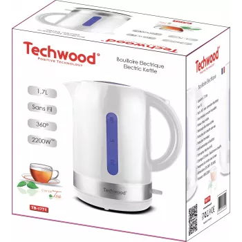 Techwood kuhalo 1.7L, bijelo (TB-1771)