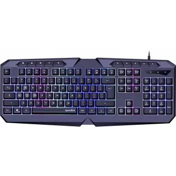 Speedlink Ludicium RGB Rainbow tipkovnica, US raspored (SL-670004-BK-US)