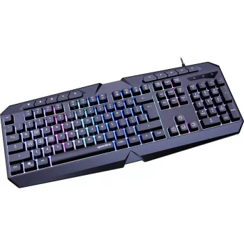 Speedlink Ludicium RGB Rainbow tipkovnica, US raspored (SL-670004-BK-US)