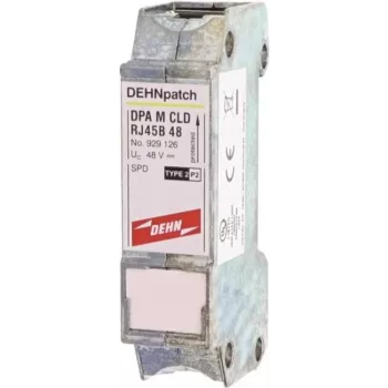 DEHN DPA M CLD RJ45B 48 odvodnik prenapona DEHNpatch s 2 RJ45 utičnice