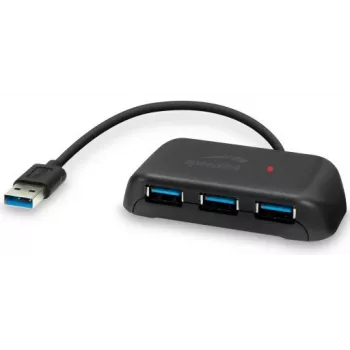 Speedlink Snappy Evo 4-portni USB 3.0 hub (SL-140106-BK)
