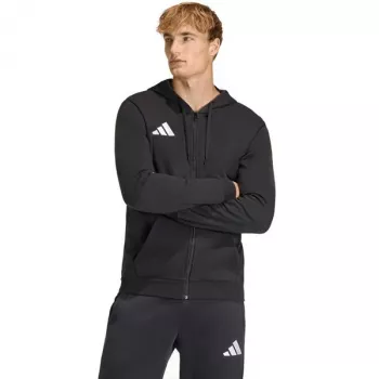 adidas Entrada 26 muška hoodica na patentni zatvarač crna 2XL KF5945