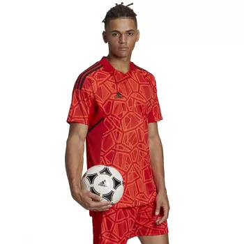ADIDAS Condivo 22 muška golmanska majica kratkih rukava crvena H21238