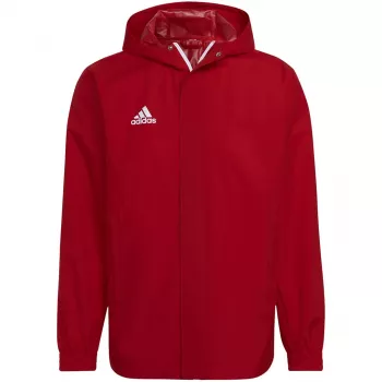 adidas Entrada 22 muška svevremenska jakna Team Power Red / bijela IK4009