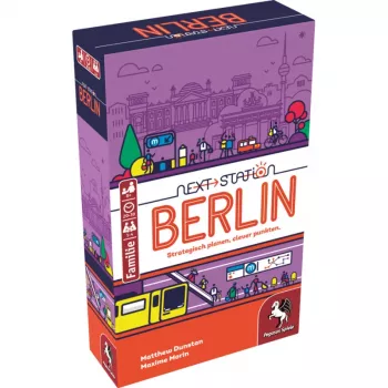 PEGASUS Next Station Berlin – Roll & Write društvena igra (njemačko izdanje)