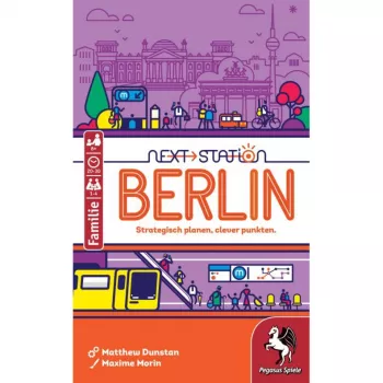 PEGASUS Next Station Berlin – Roll & Write društvena igra (njemačko izdanje)