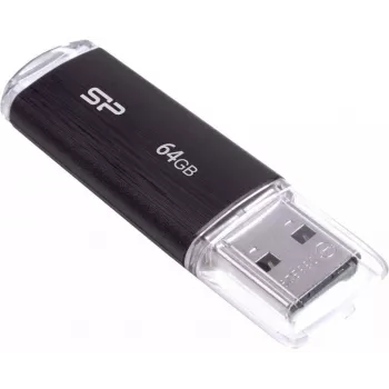 Silicon Power Ultima U02 64 GB USB 2.0 USB stick, crni