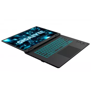 GIGABYTE GAMING A16 PRO DXHG4EECC4SD prijenosno računalo za igranje, 16 inch QHD+ 165Hz, Intel Core 7 240H, 32GB LPDDR5X, 1TB SSD, RTX 5070 Ti 12GB, bez OS-a, sivo