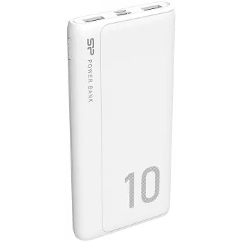 Silicon Power GP15 10000 mAh power bank, white (SP10KMAPBKGP150W)