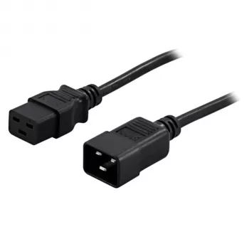BlueWalker PowerWalker strujni kabel IEC 60320 C19 na C20 1,8 m crni